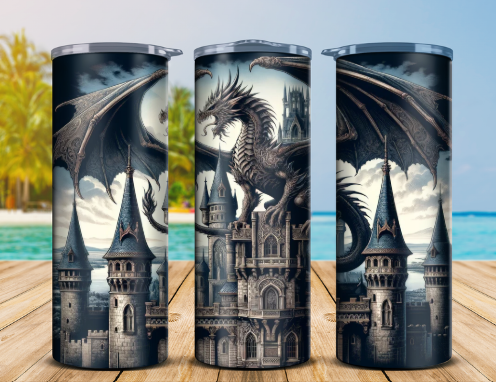 Dragons and Castles Tumbler