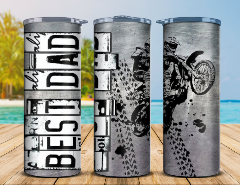 Dirt bike Dad Tumbler