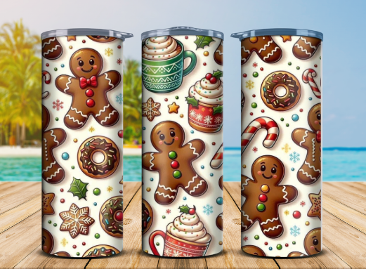 Gingerbread Holiday Tumbler