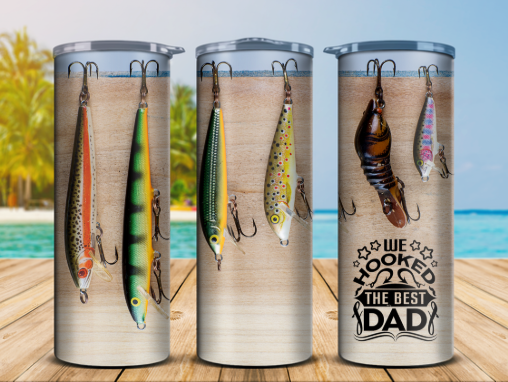 I Hooked The Best Dad Tumbler