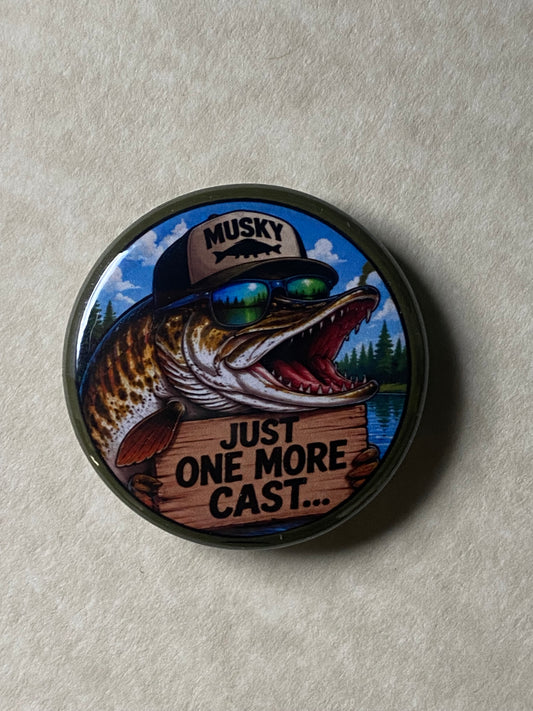 Just One More Cast CHARM