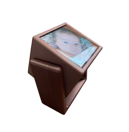 ROSE Modern Rotating Photo Cube