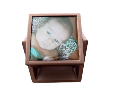 ROSE Modern Rotating Photo Cube