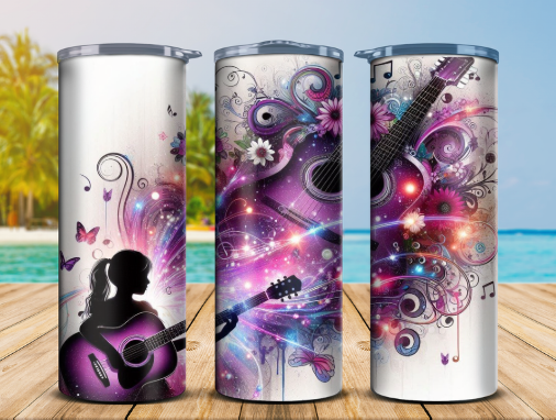 Music & Guitar Tumbler