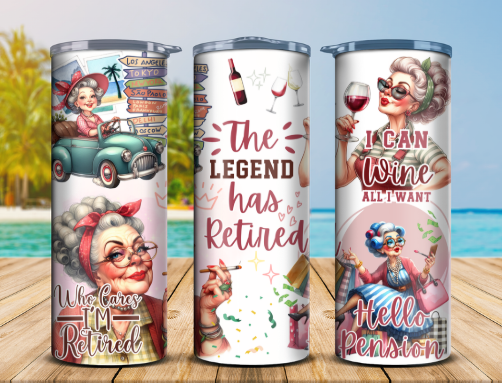 Retirement Tumbler