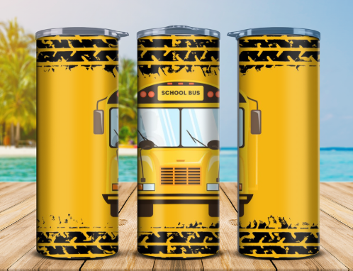 School Bus Tumbler