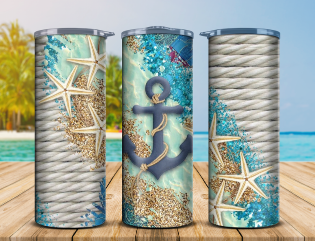 Beach Vacation Tumbler