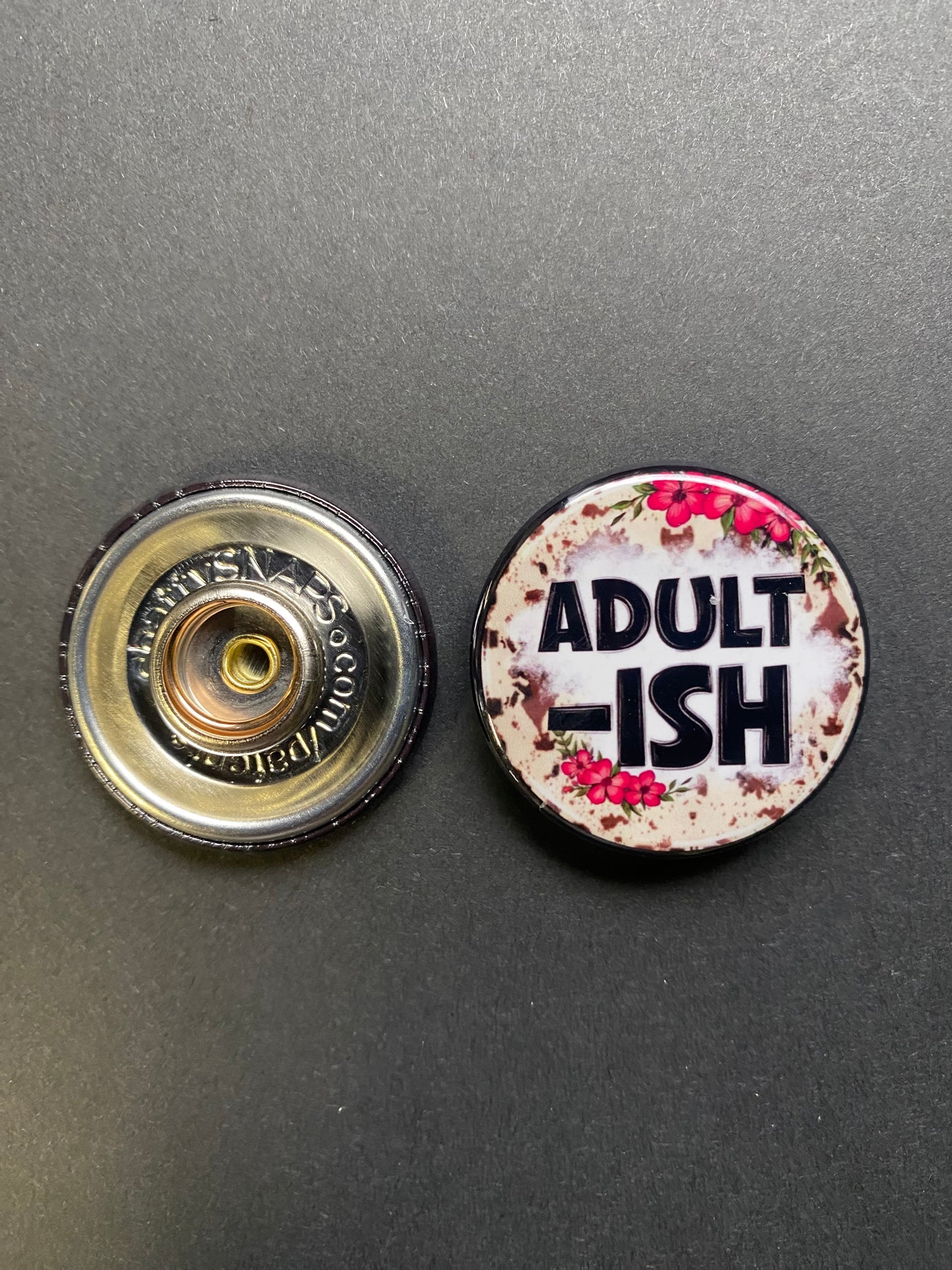 Adult-ish Snap Charm