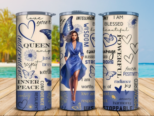 Affirmations Tumbler