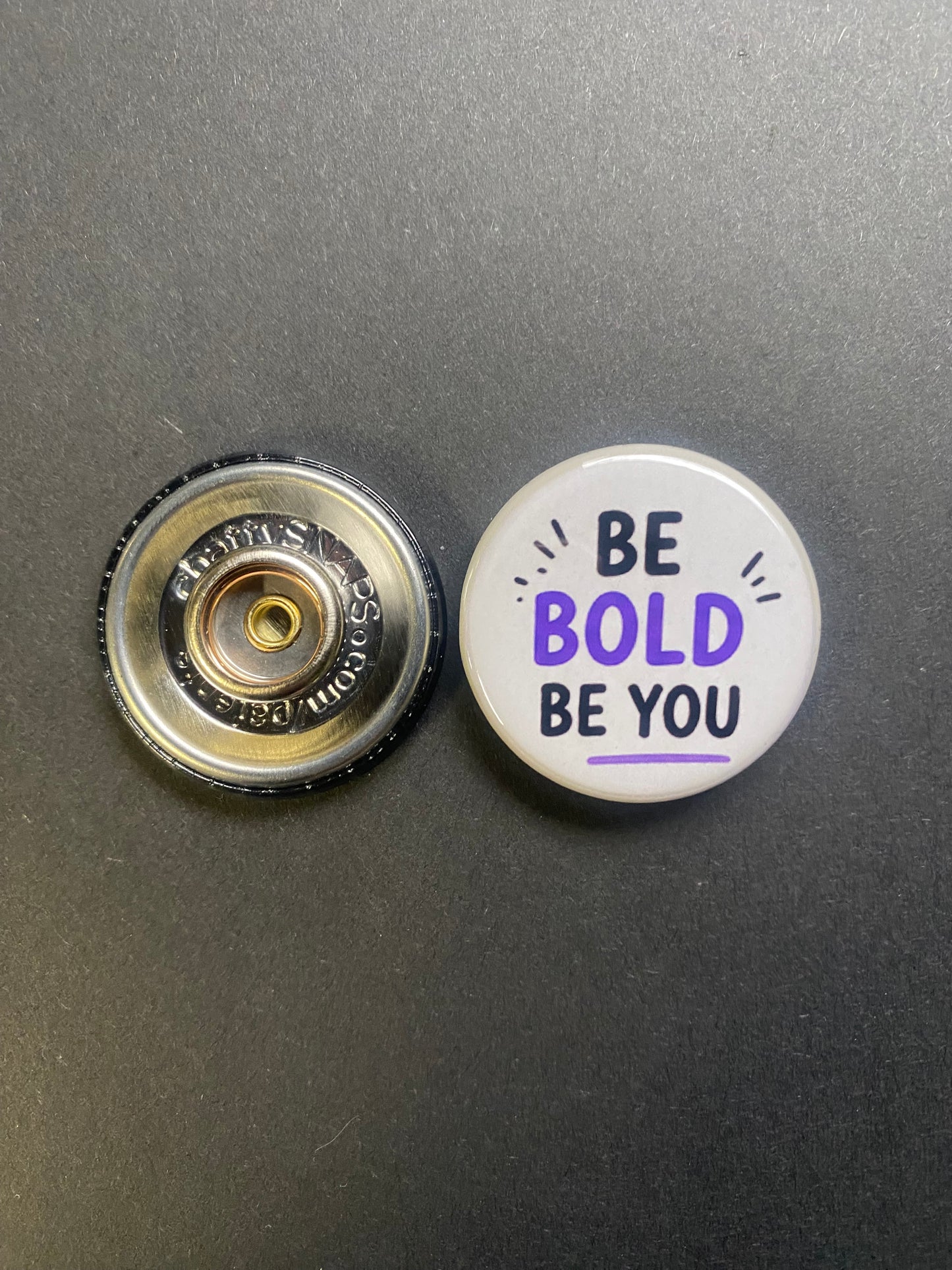 Be BOLD Be YOU Snap Charm