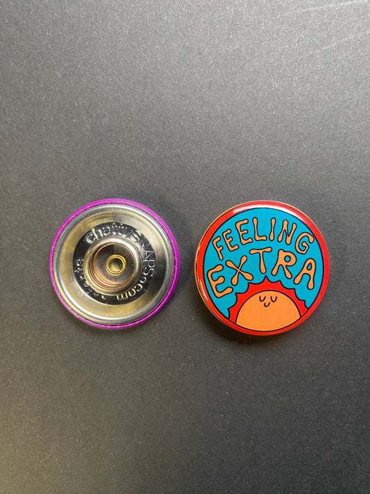 Feeling Extra Snap Charm