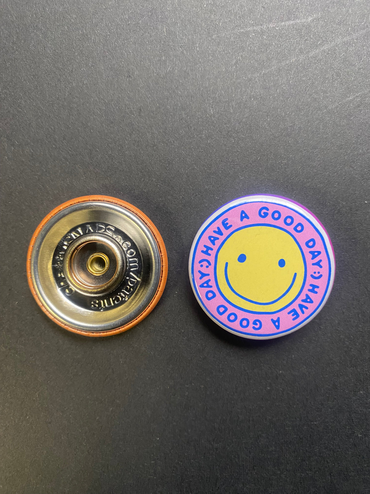 Have A Good Day Snap Charm