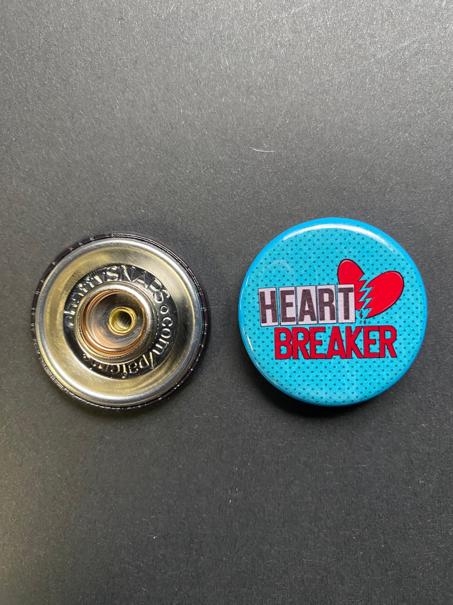 Heart Breaker Snap Charm