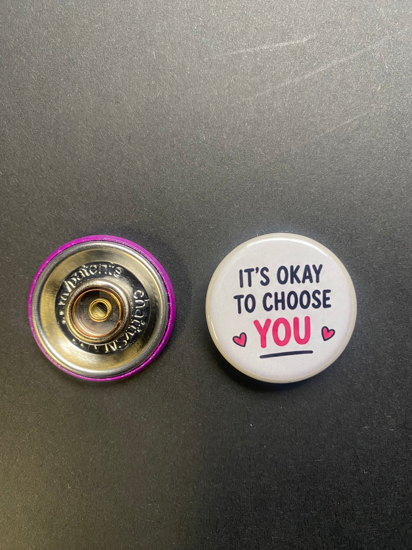 It's OK To Choose YOU Snap Charm