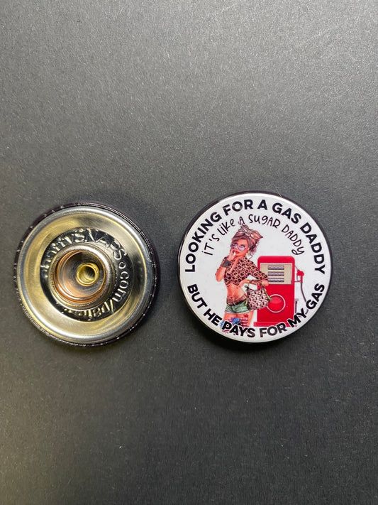 Looking For A Gas Daddy Snap Charm