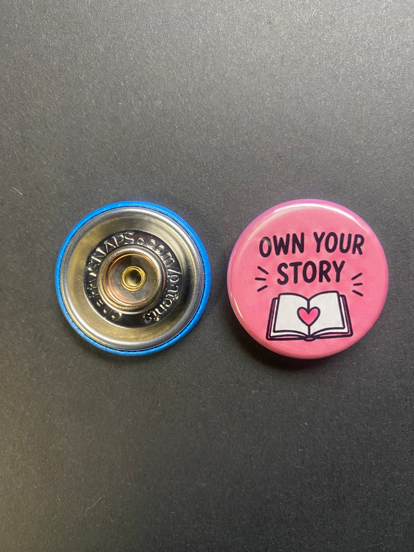 Own Your Story Snap Charm