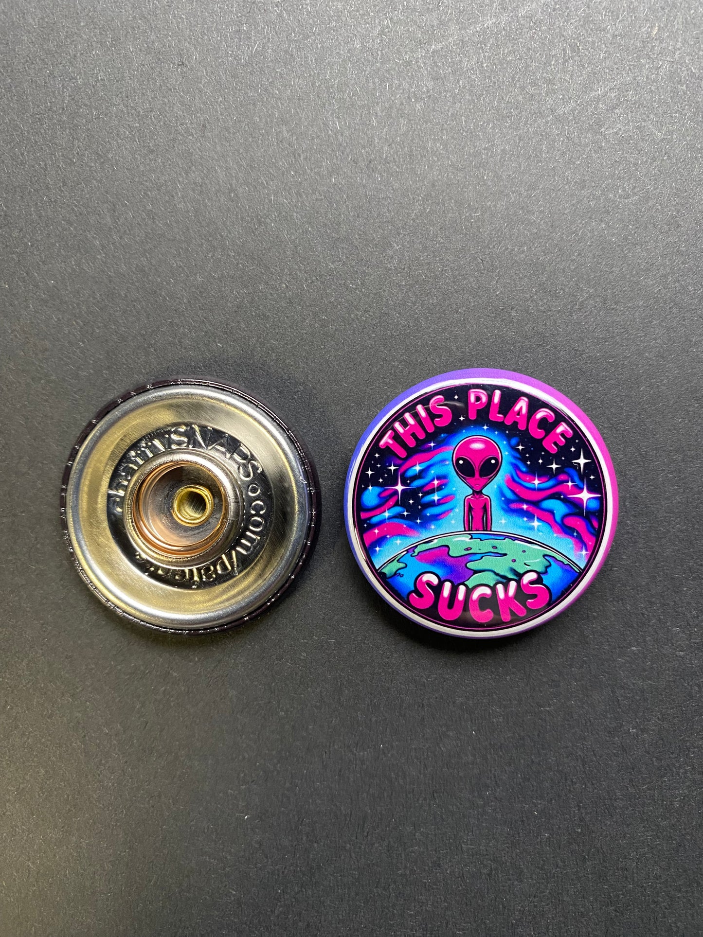 This Place Sucks Snap Charm