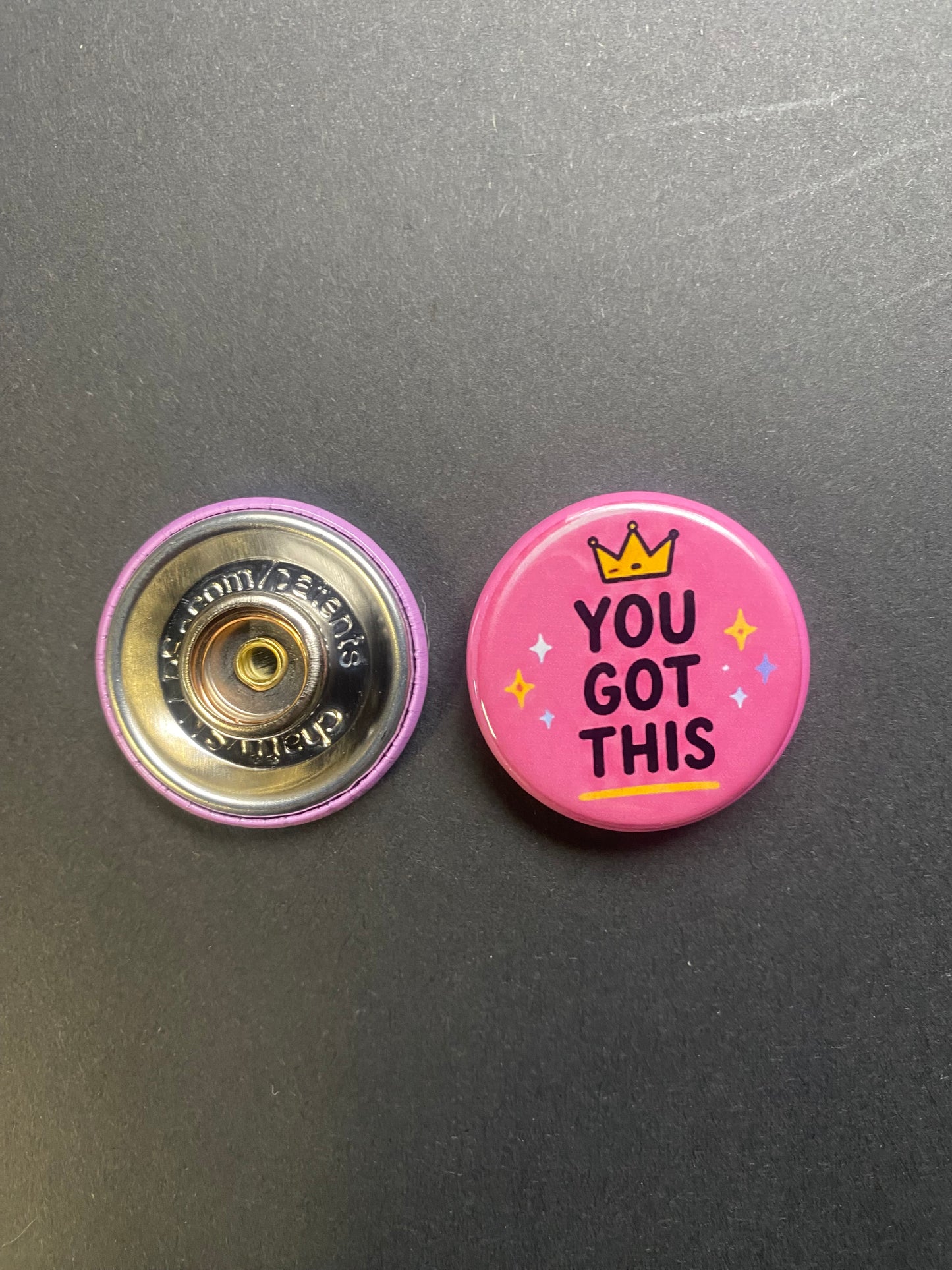 You Got This Snap Charm