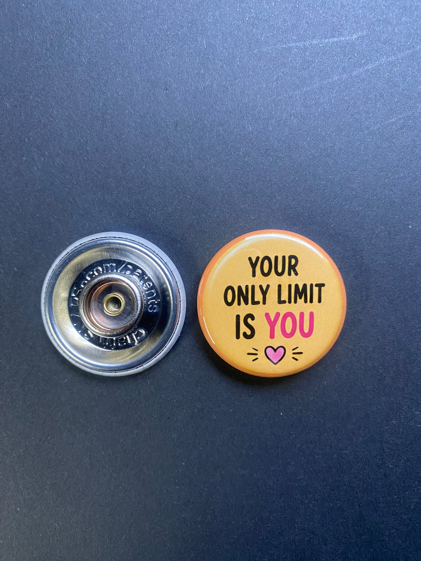 Your Only Limit Is YOU Snap Charm